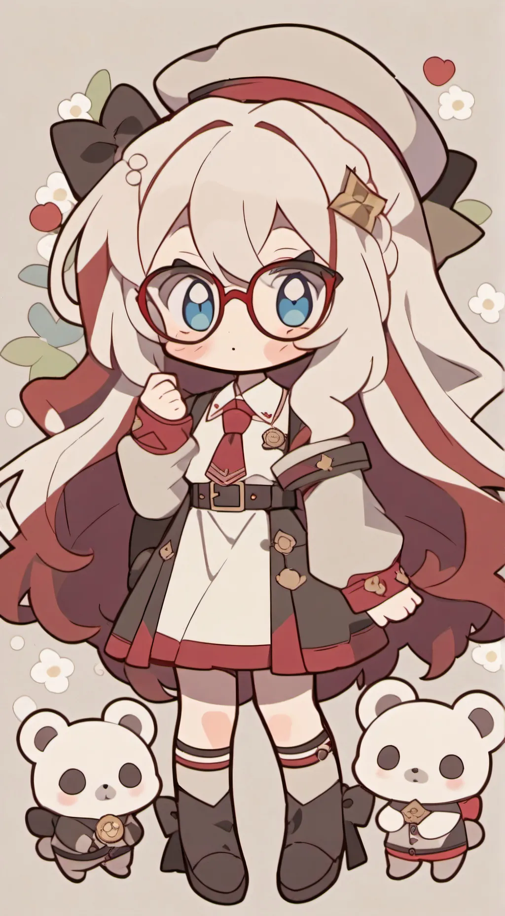 ai character: ❤️Draca🖤 background