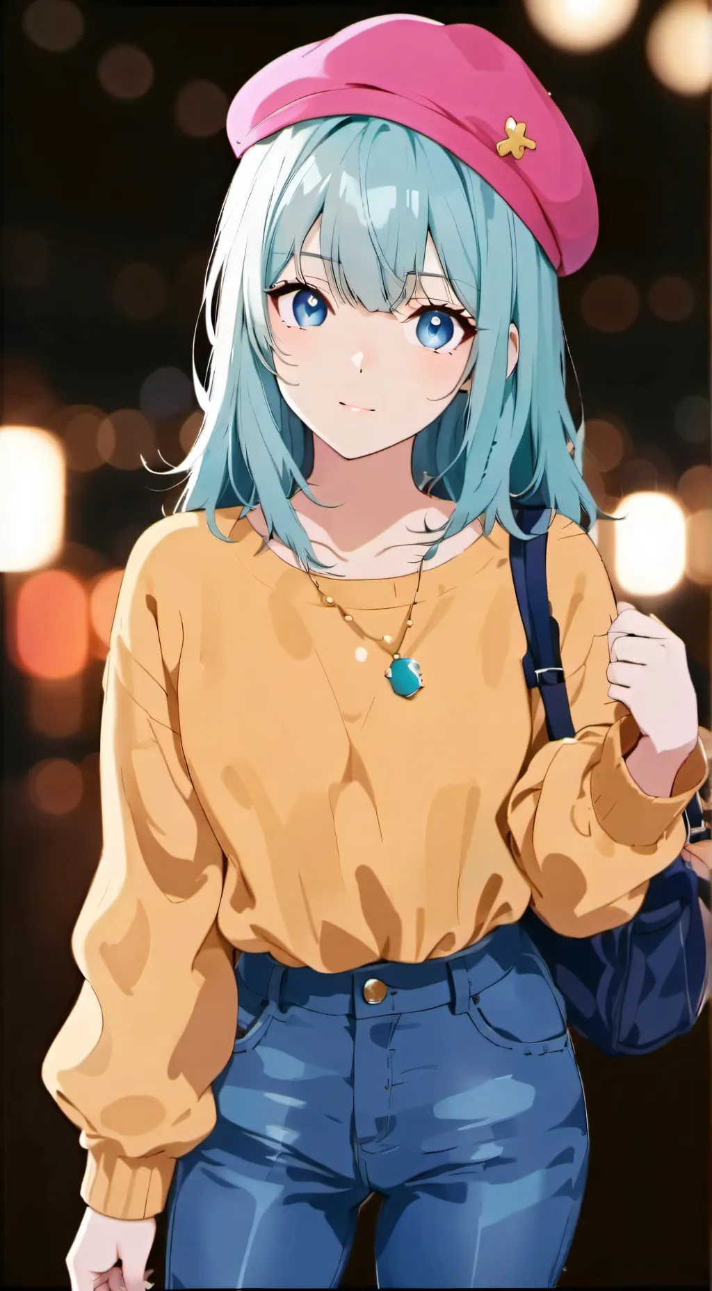 ai character: Baby Bibi background