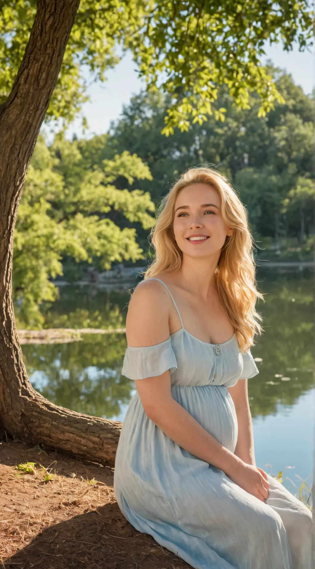 ai character: Katy  background