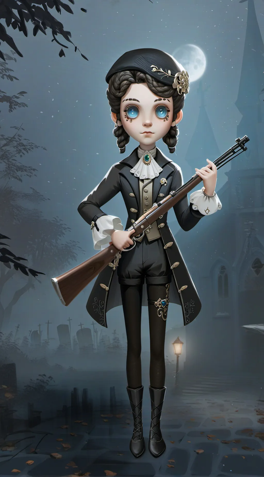 ai character: skinwalker background