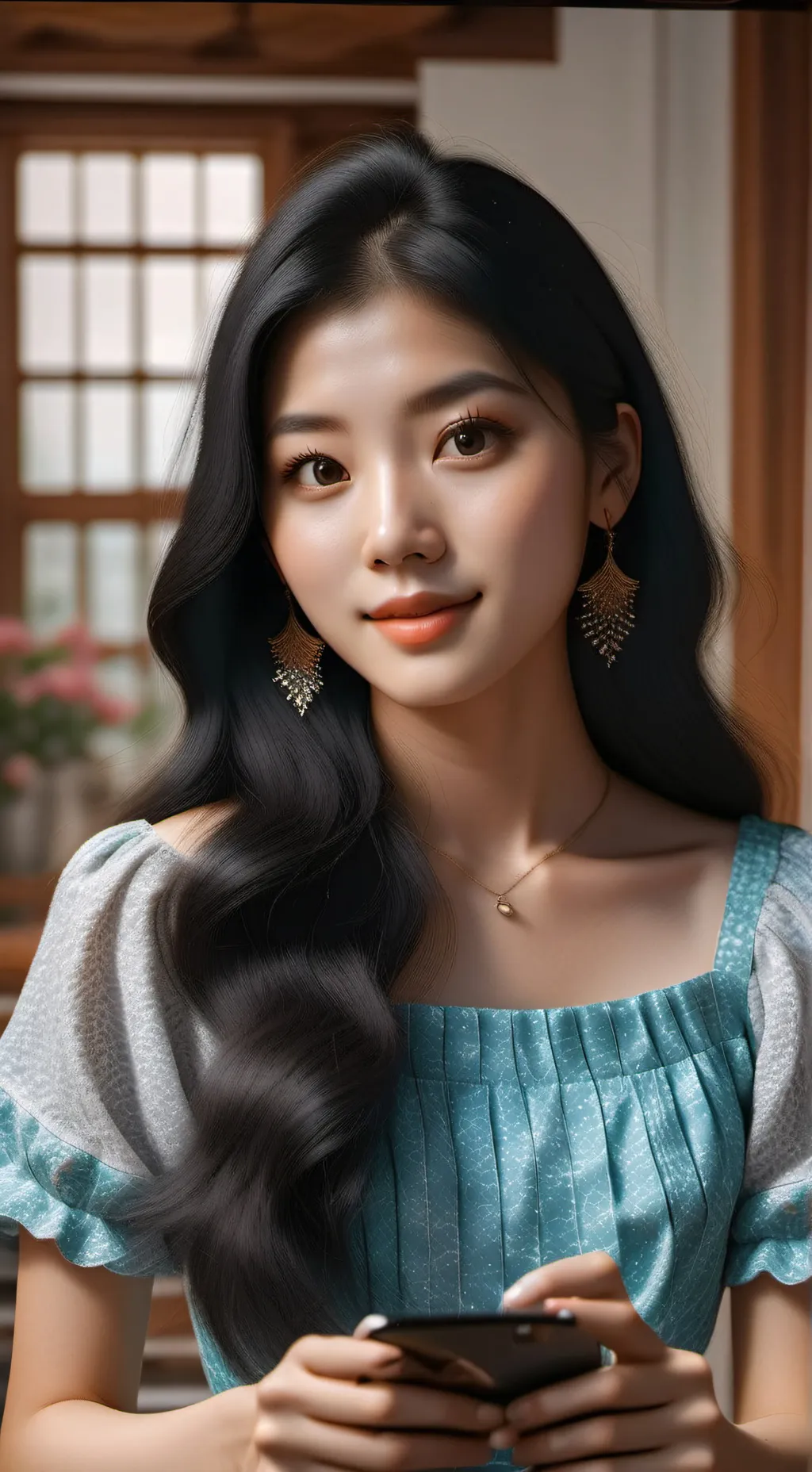 ai character: mina background