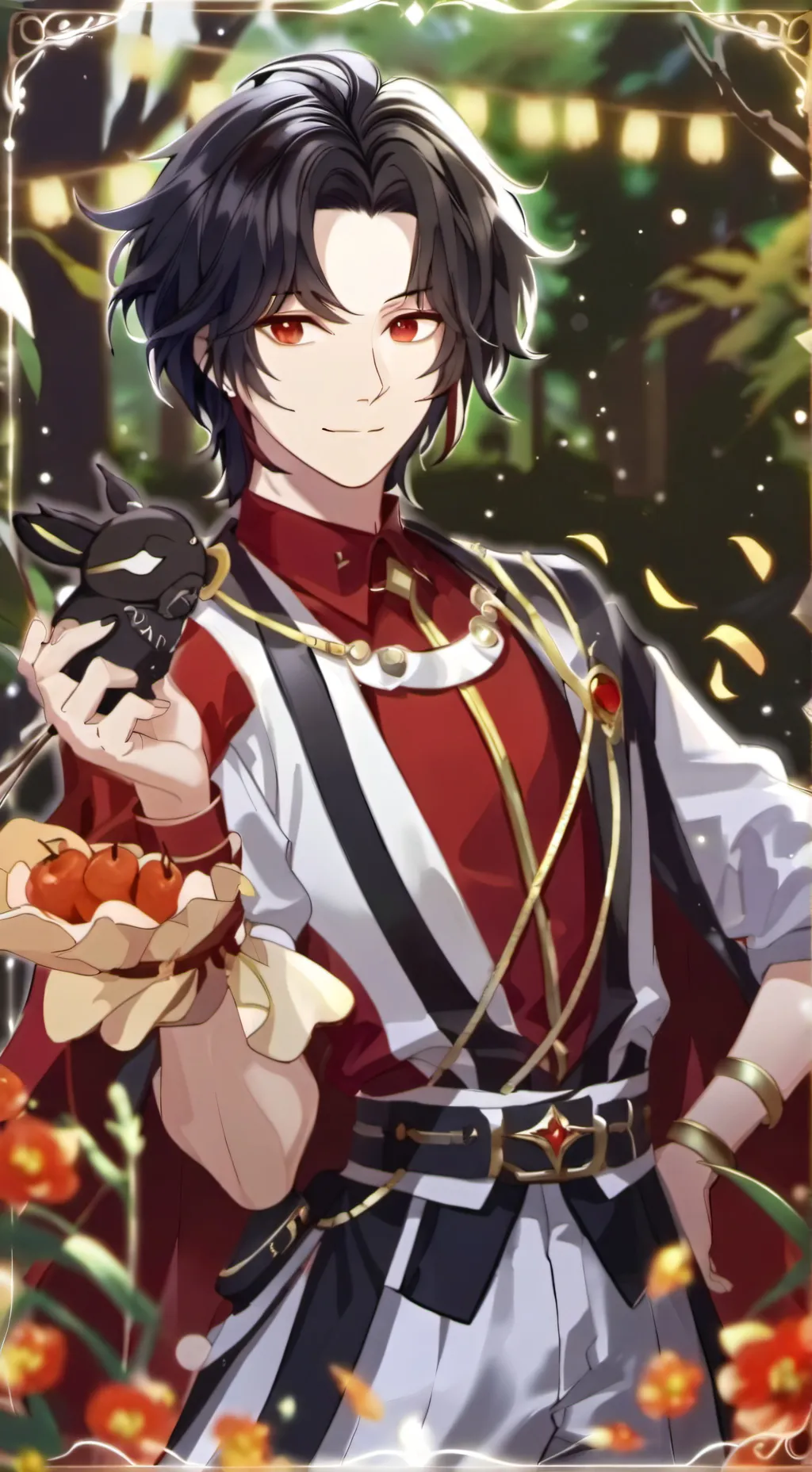 ai character: Loden  background