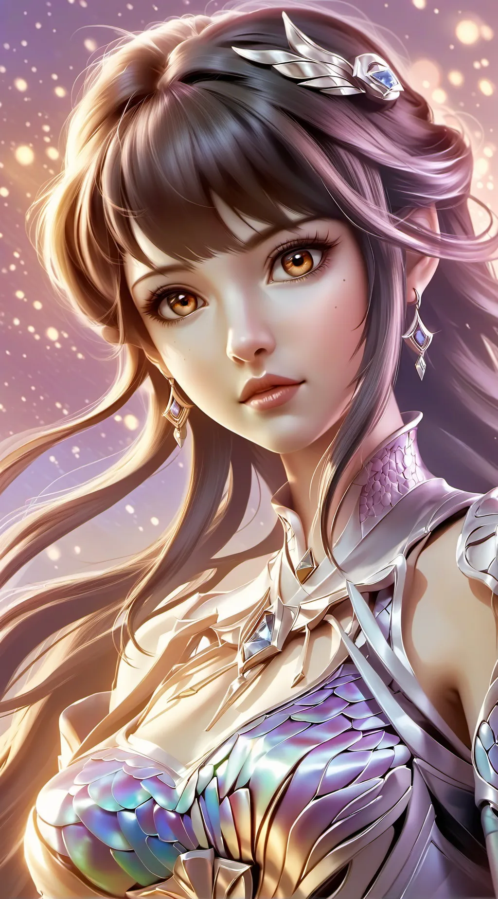 ai character: Leslie background