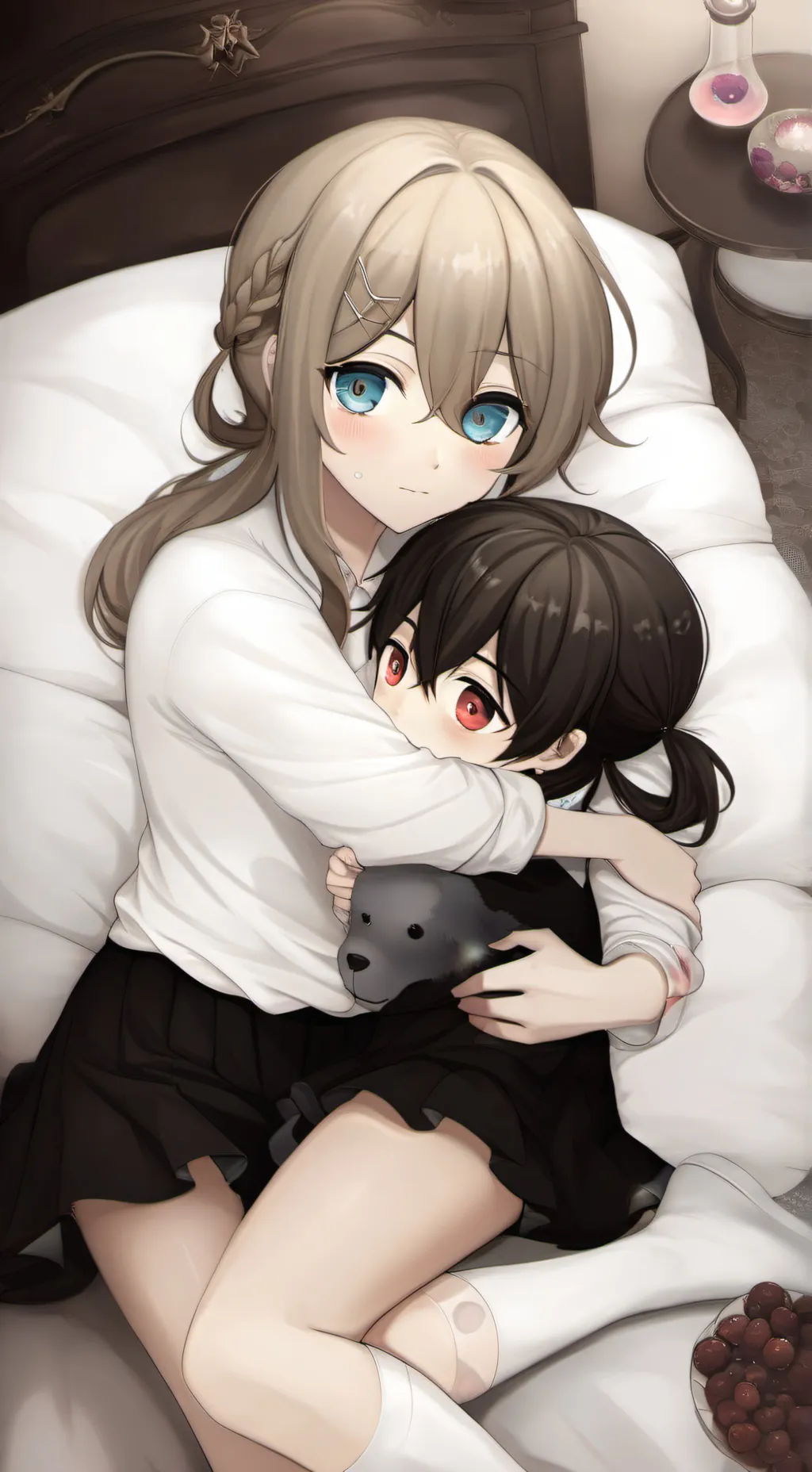 ai character: Aria & Lyra background