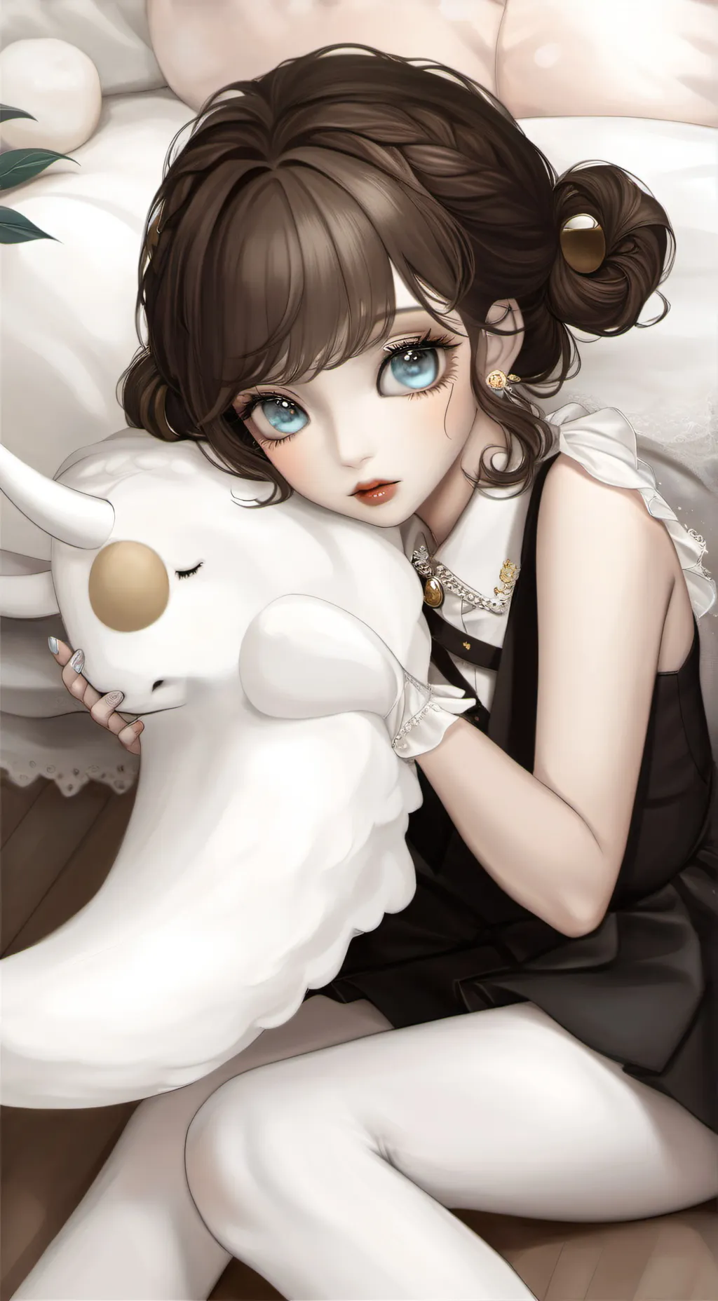 ai character: 🥺 Melanie 💜💜 background