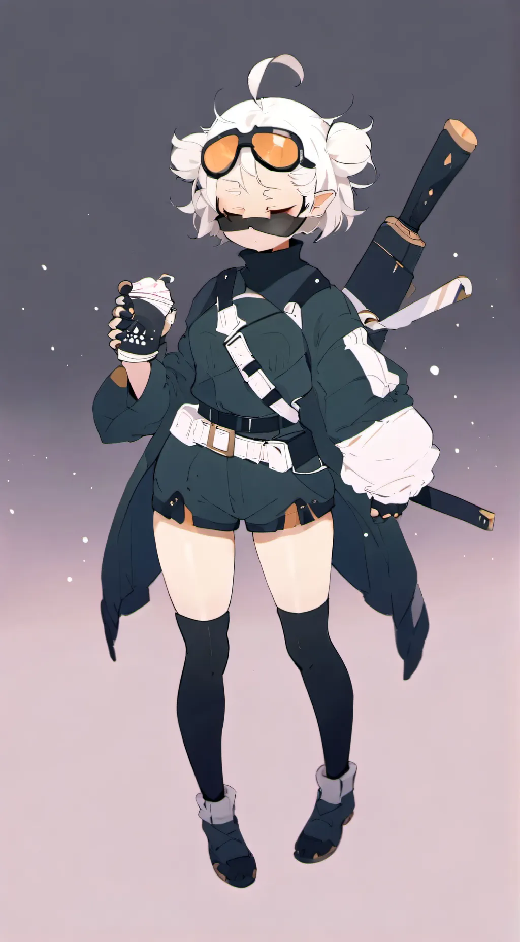 ai character: master fitts background