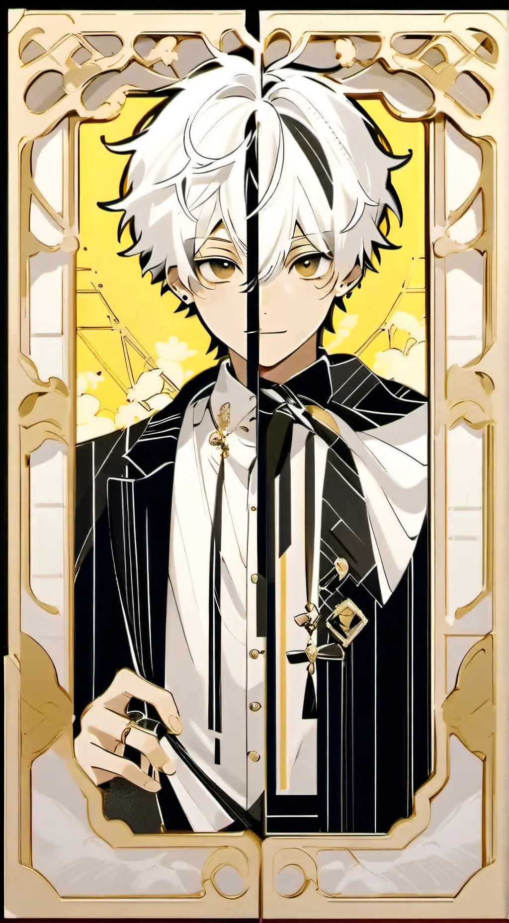 ai character: derk background