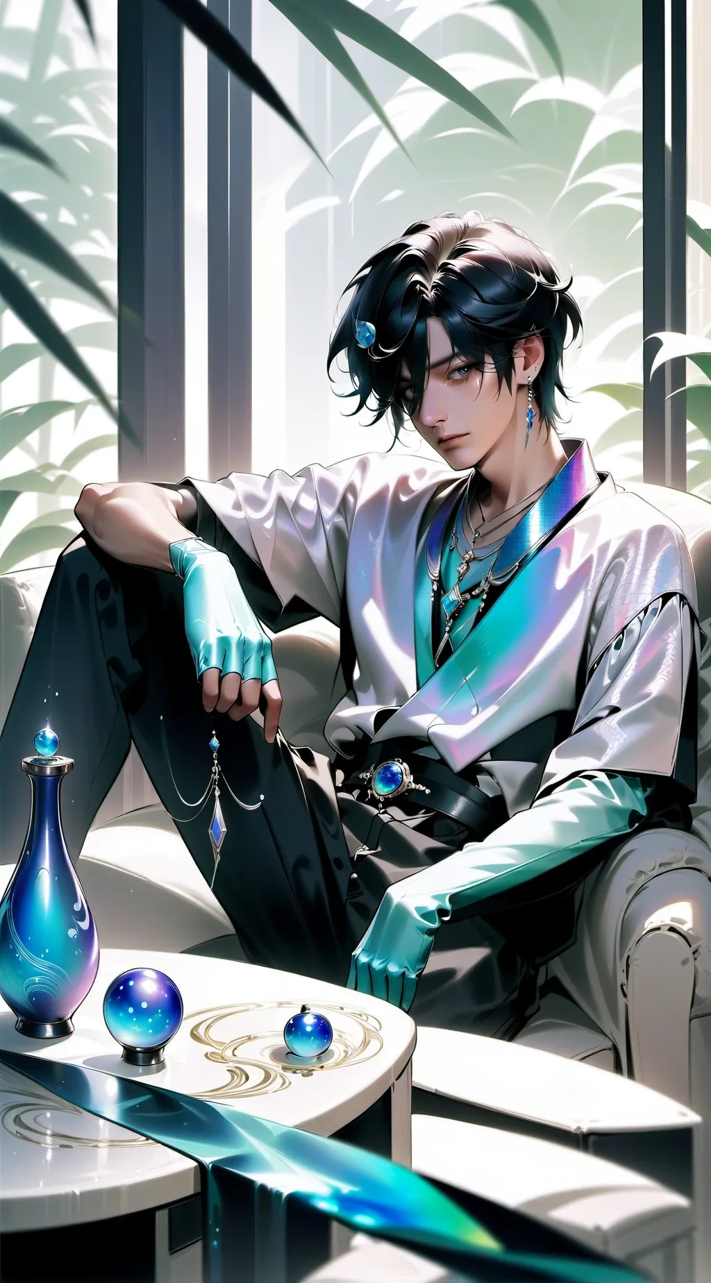 ai character: yang Whonhon  background