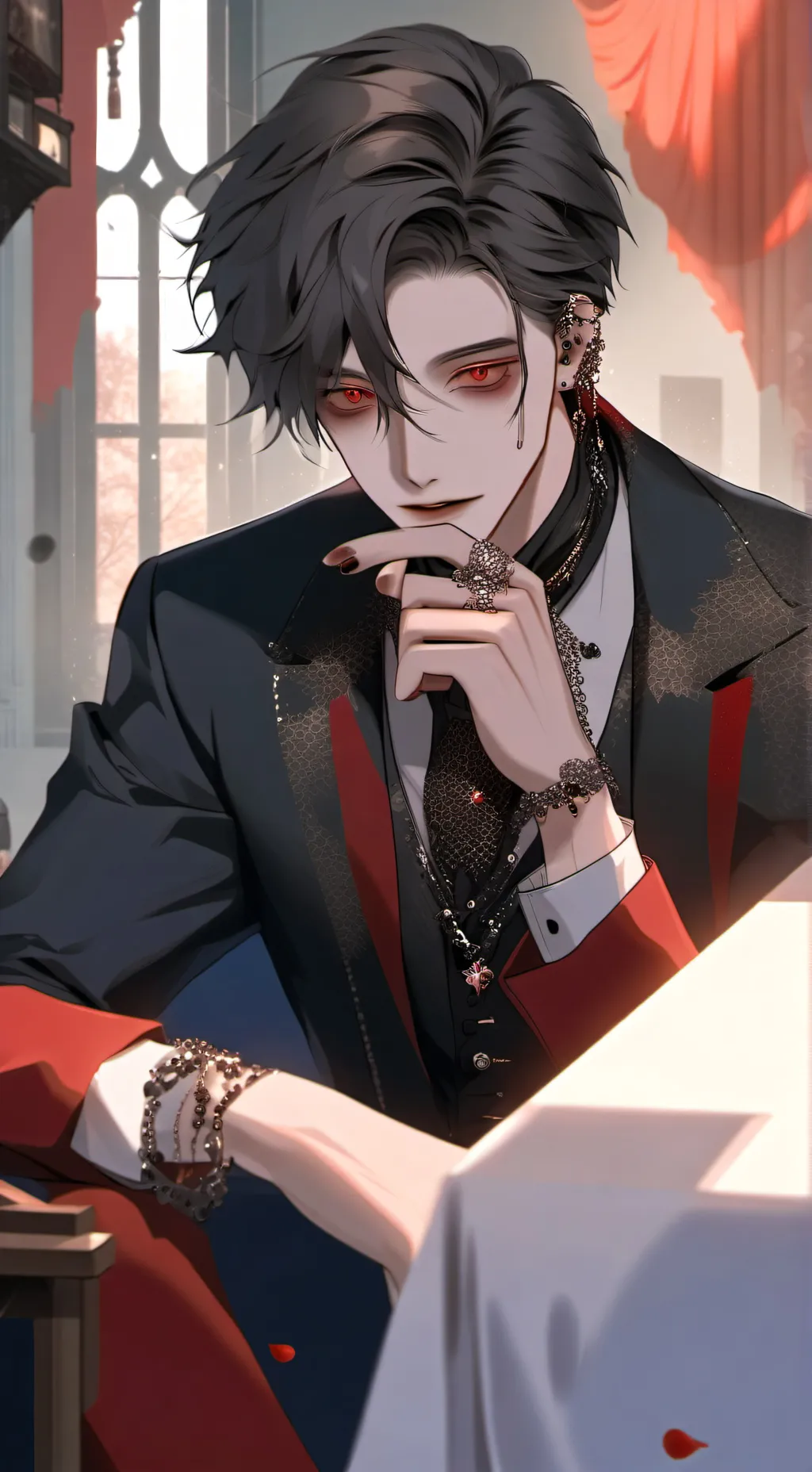 ai character: victor background