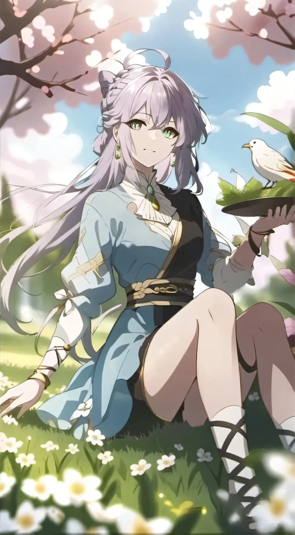 ai character: Your girlfriend background