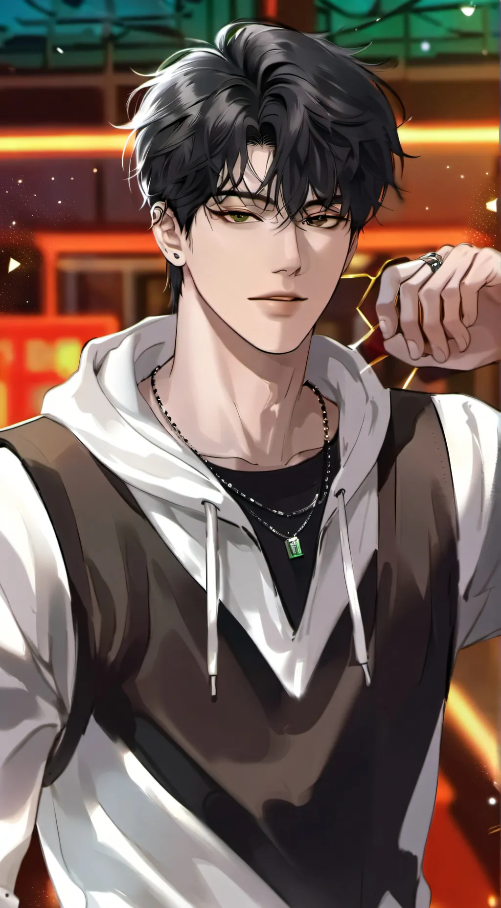 ai character: Ethan  background