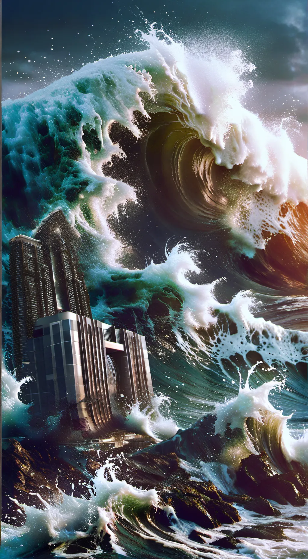 ai character: Tsunami background