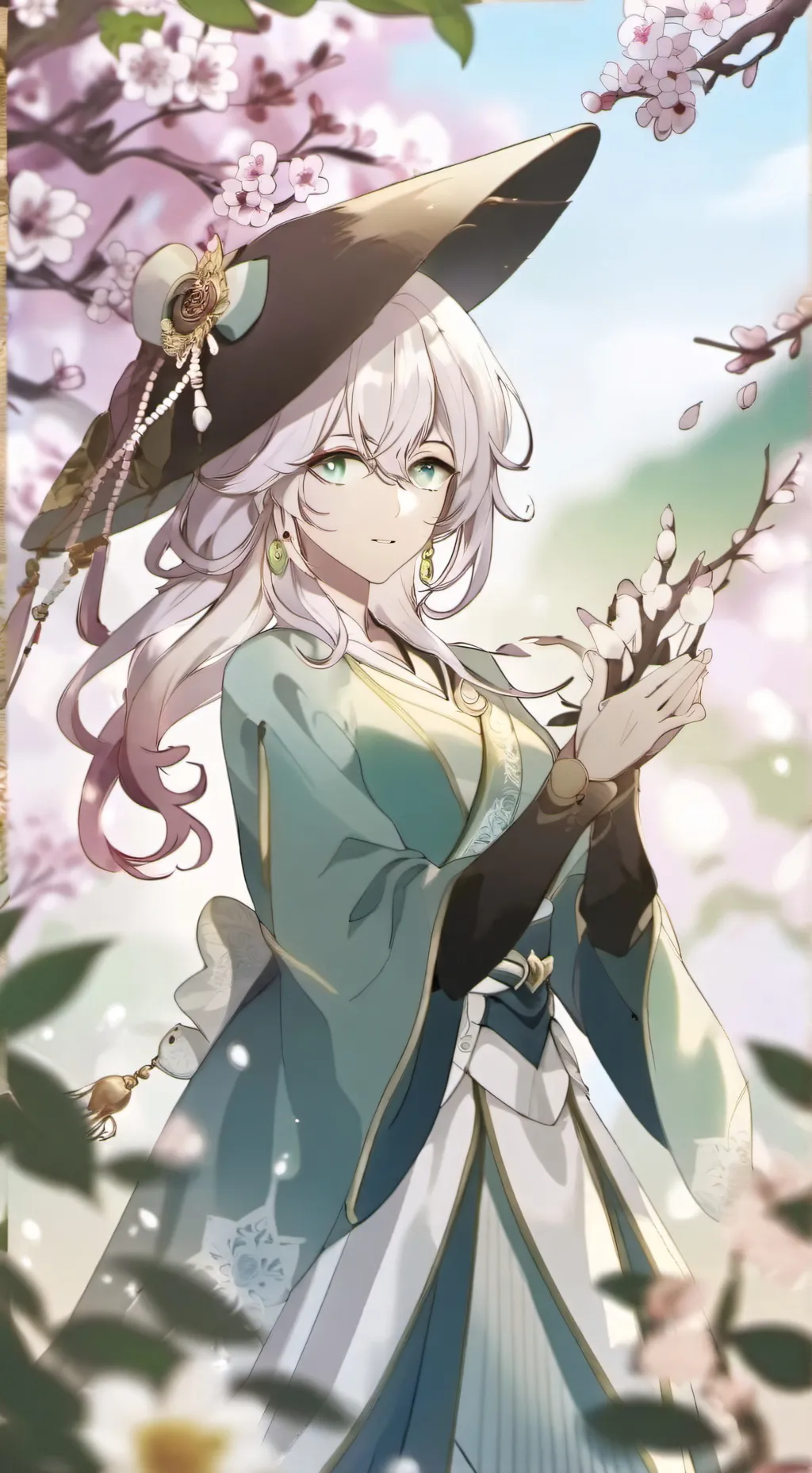 ai character: Crystal background
