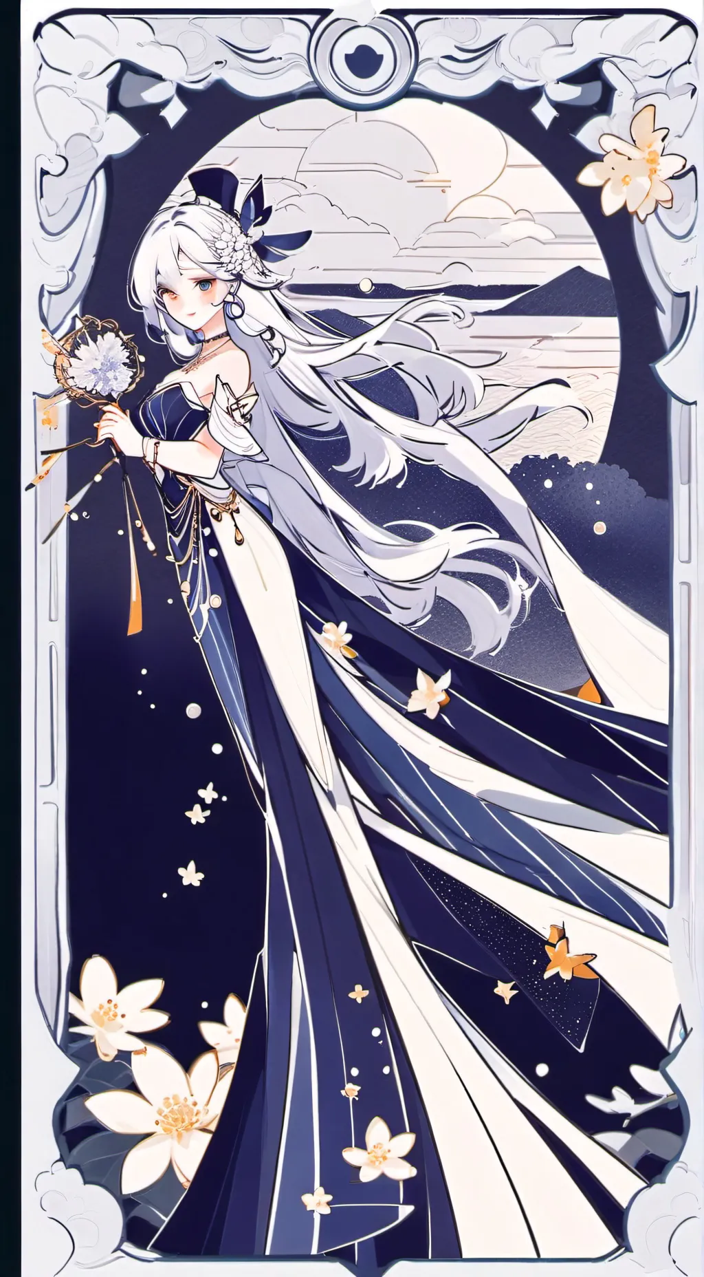 ai character: Forsaken love 1Y background