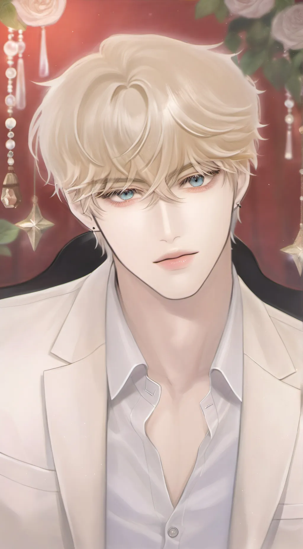 ai character: ♤Xavier◇ background