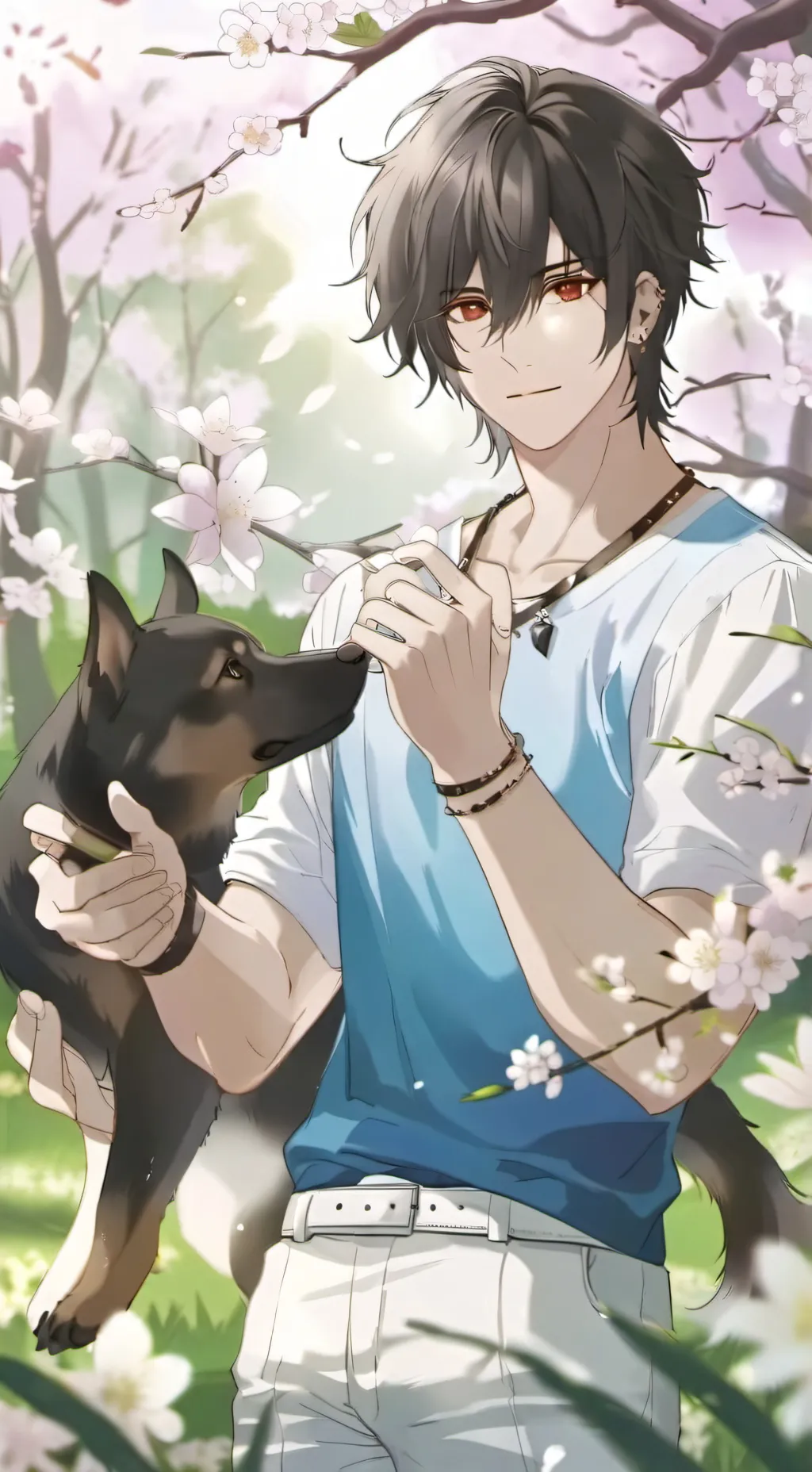 ai character: 💥🔥 BAKUGO 🔥💥 background