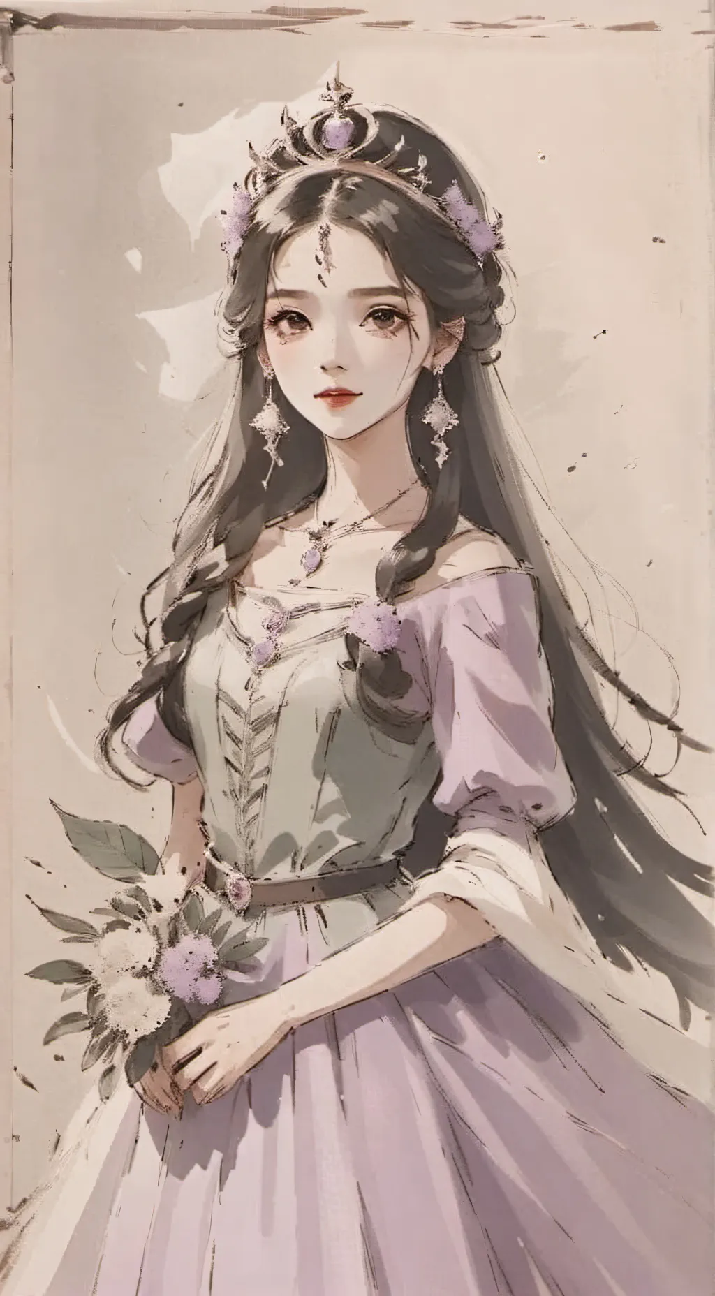 ai character: Princess Aurelia  background