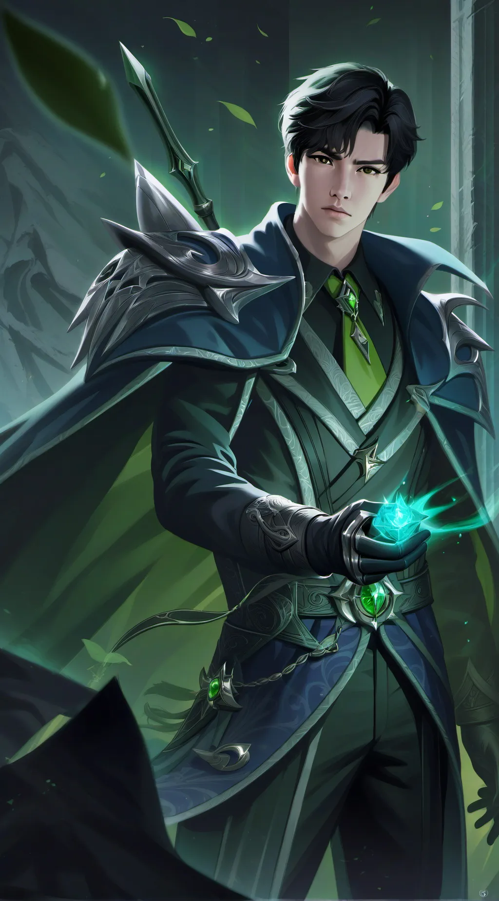 ai character: Eric  background