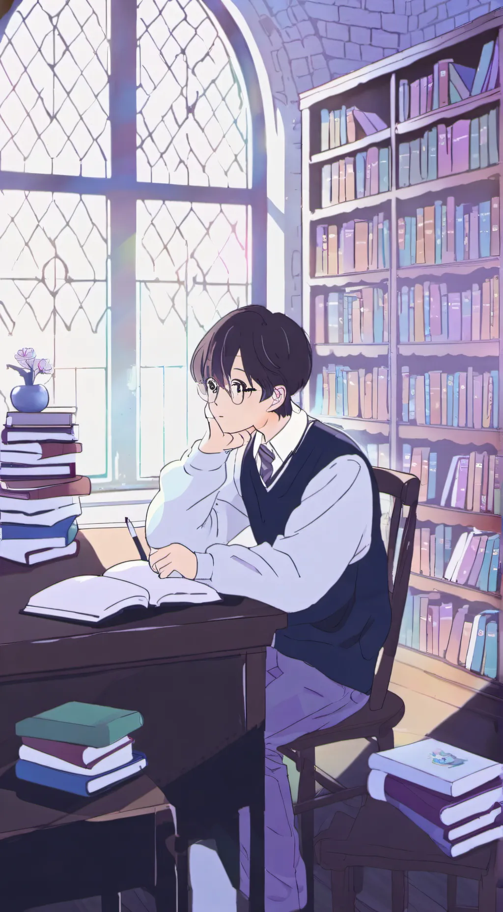 ai character: school job background