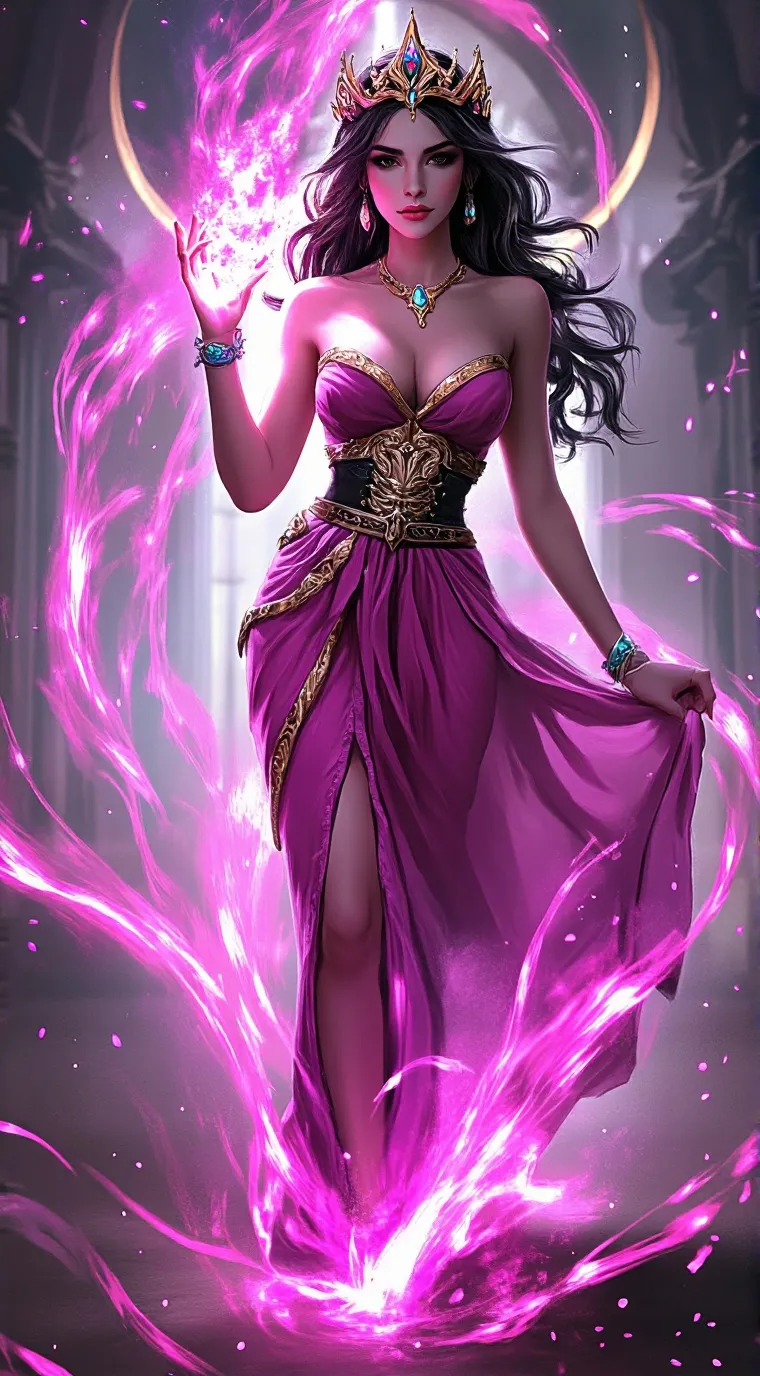 ai character: Circe  background