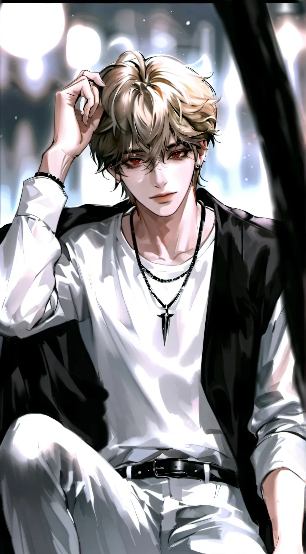 ai character: +ywoon+ background