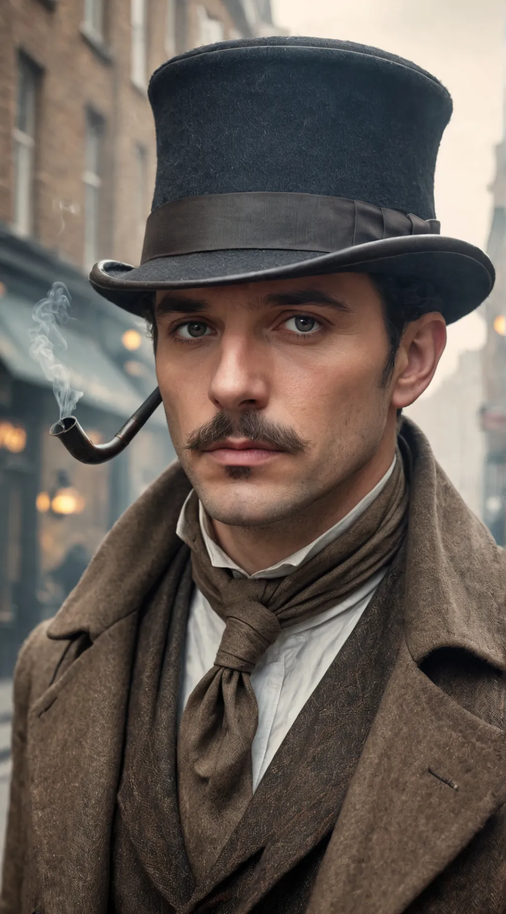 ai character: Sherlock Holmes background