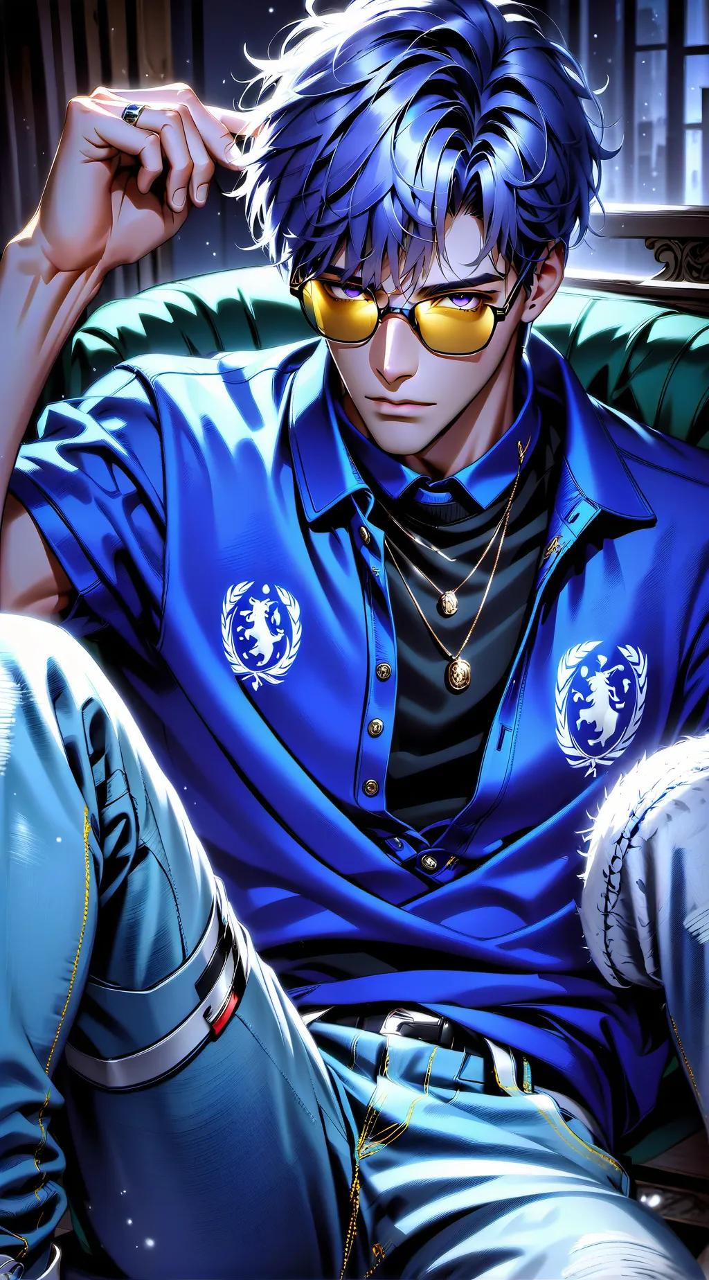 ai character: Nathaniel  background