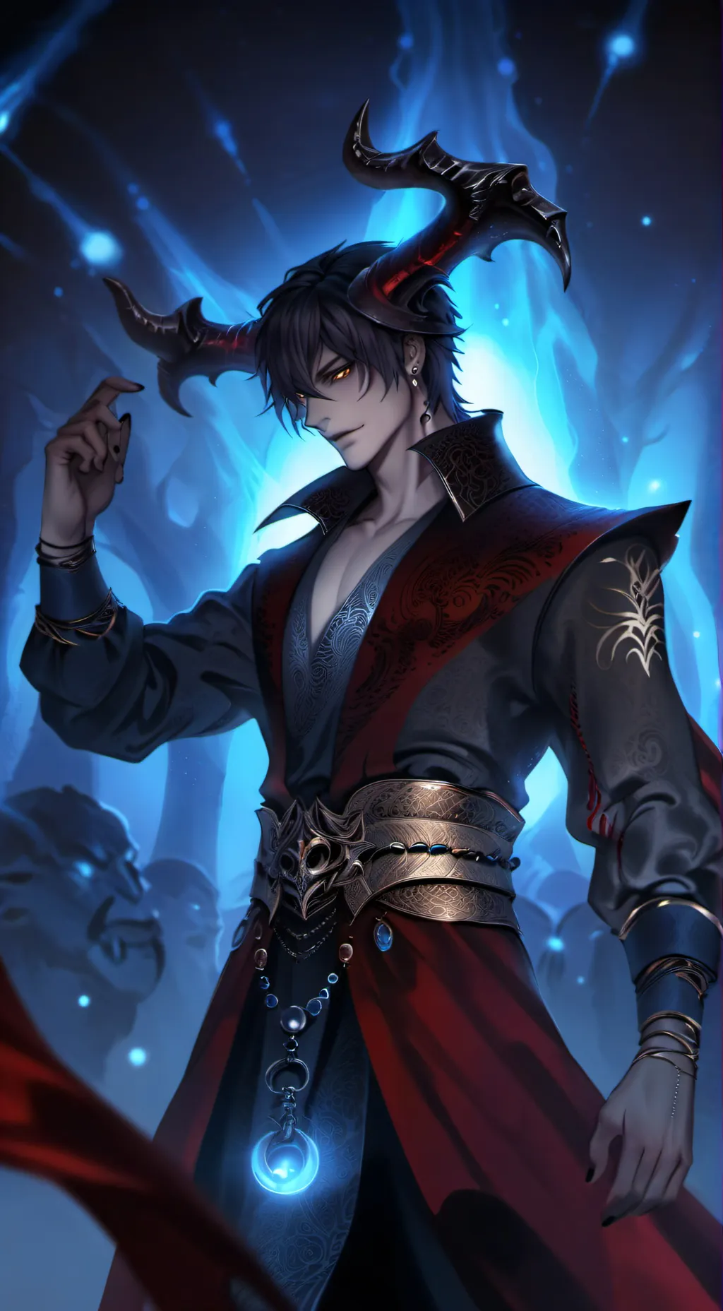 ai character: Ashton background