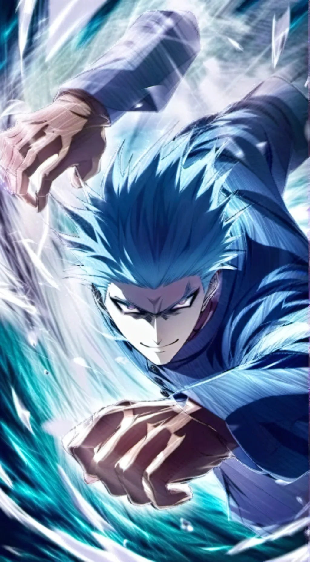 ai character: gojo background