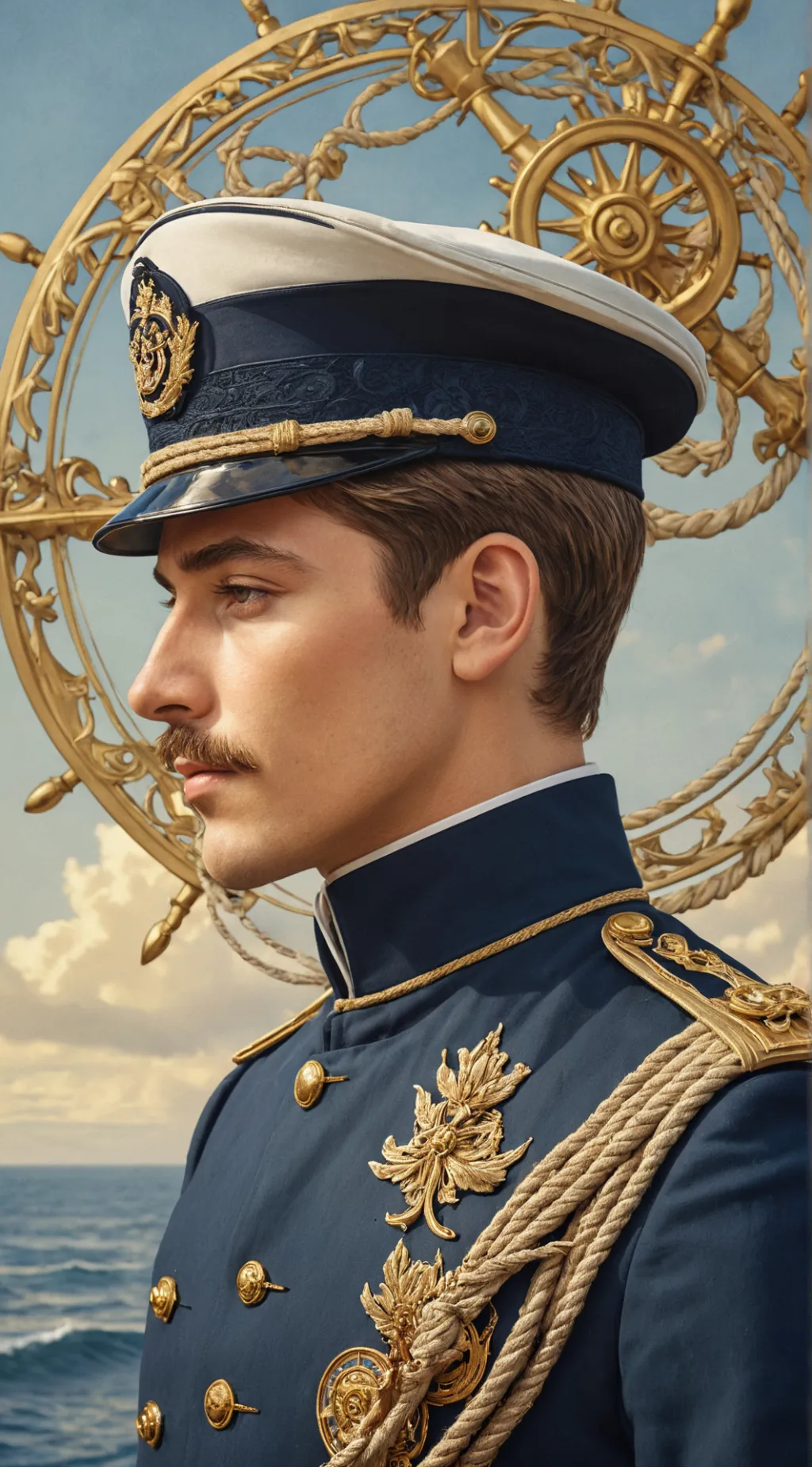 ai character: Cpt. Frederic Bell background