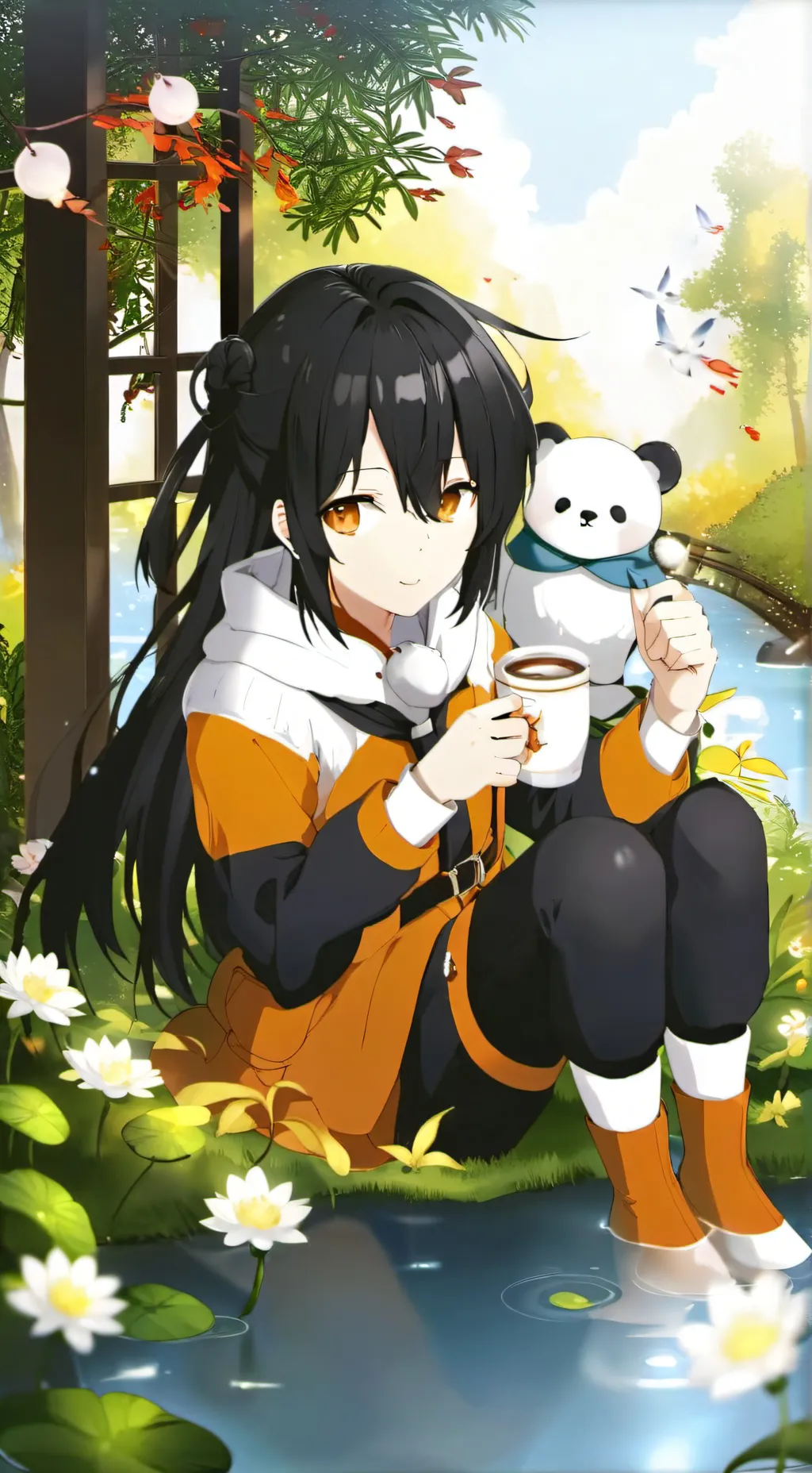 ai character: Mandy background