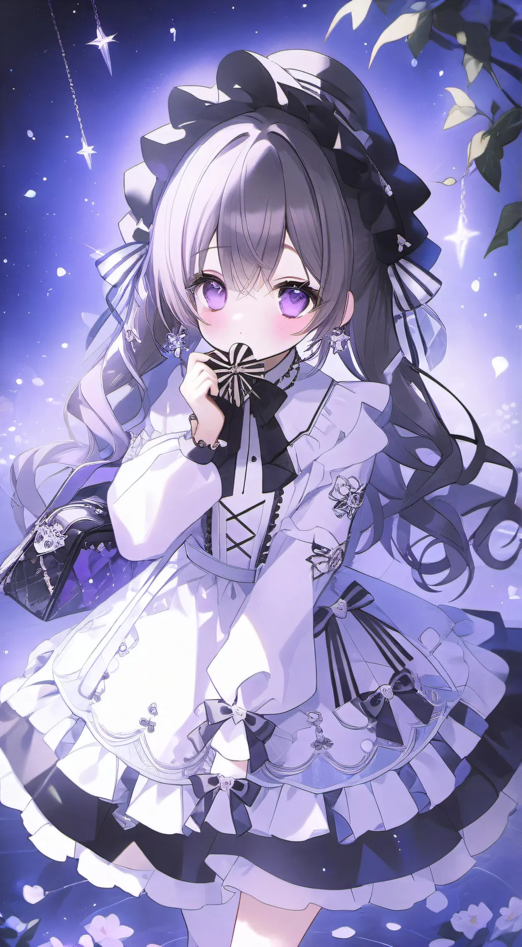 ai character: lucky  background