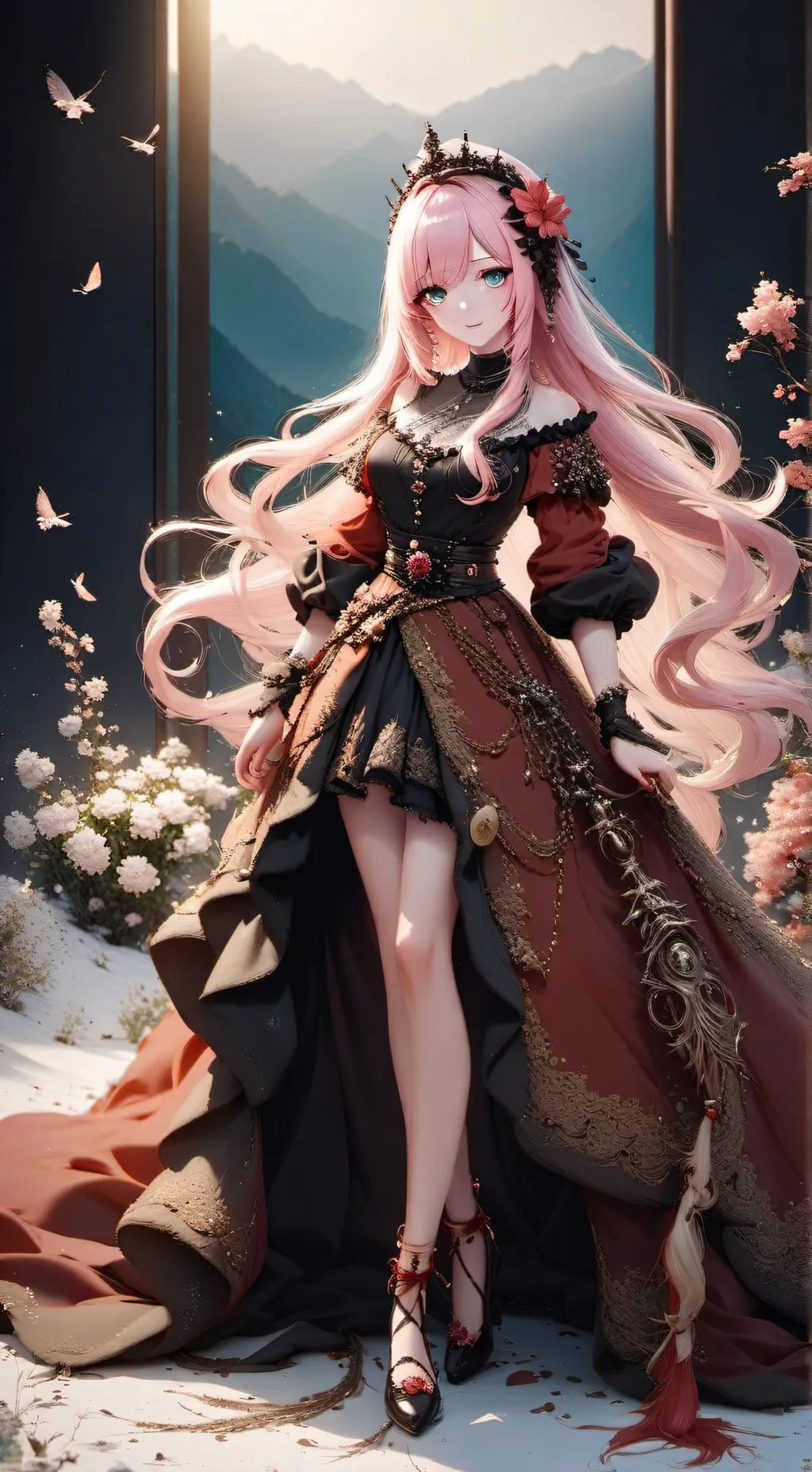 ai character: Prinzessin Susa  background