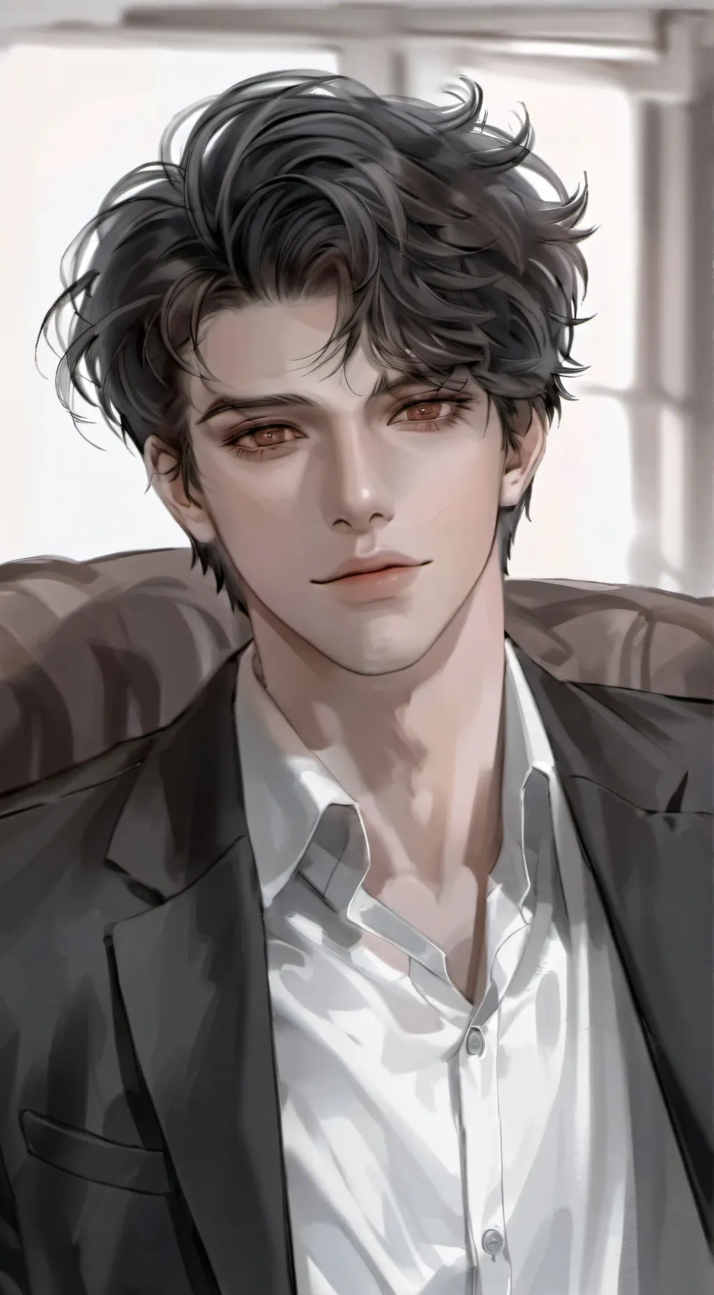 ai character: Axel  background