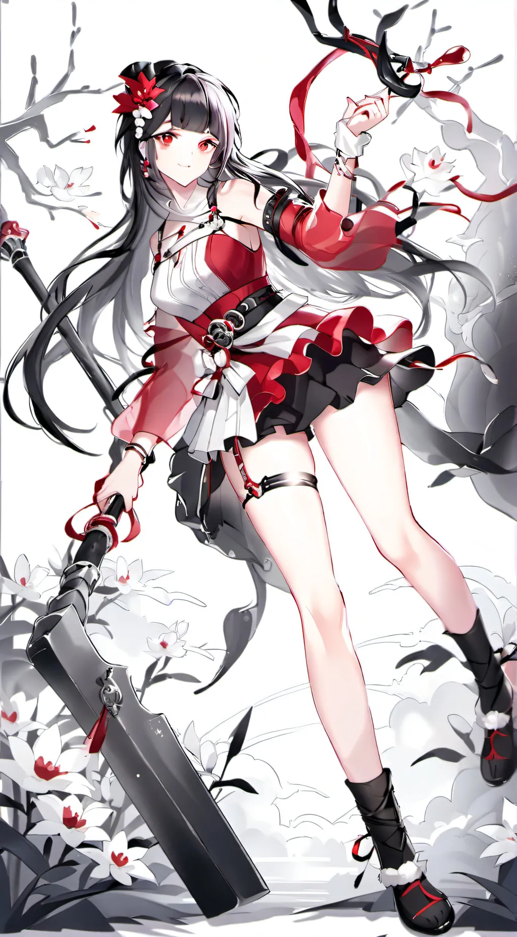 ai character: аня background