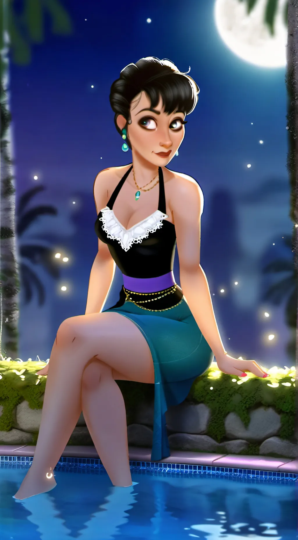 ai character: Celine background