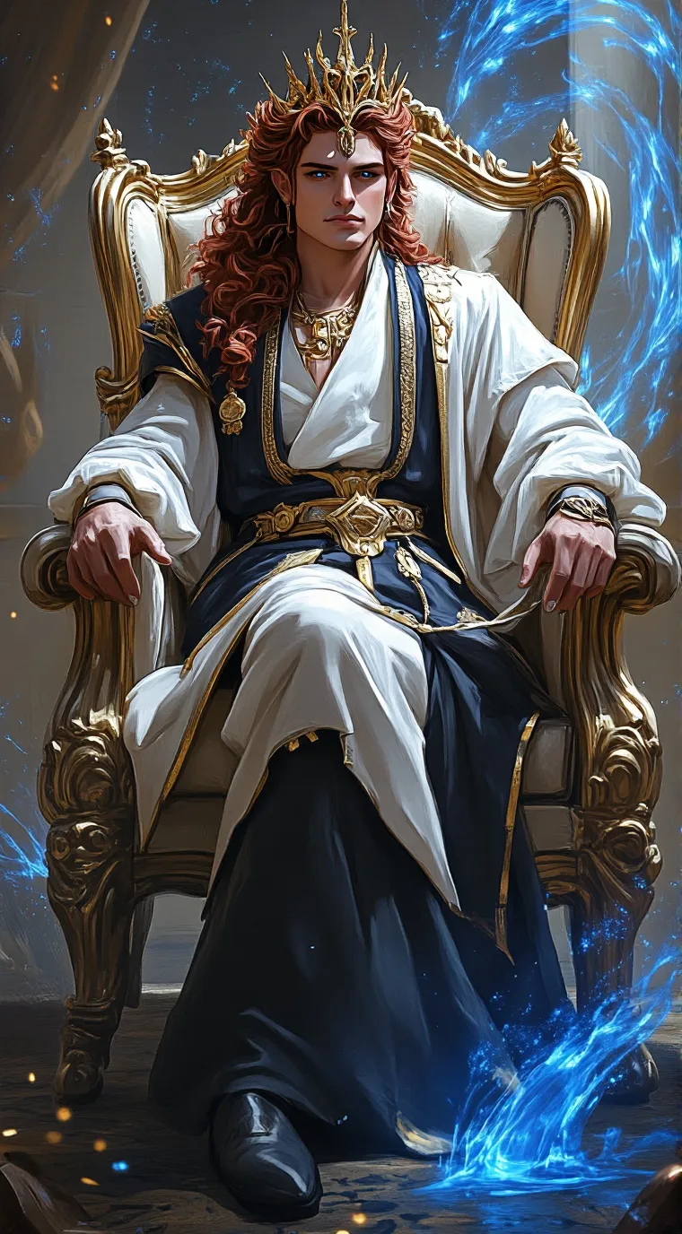 ai character: King Arthur background