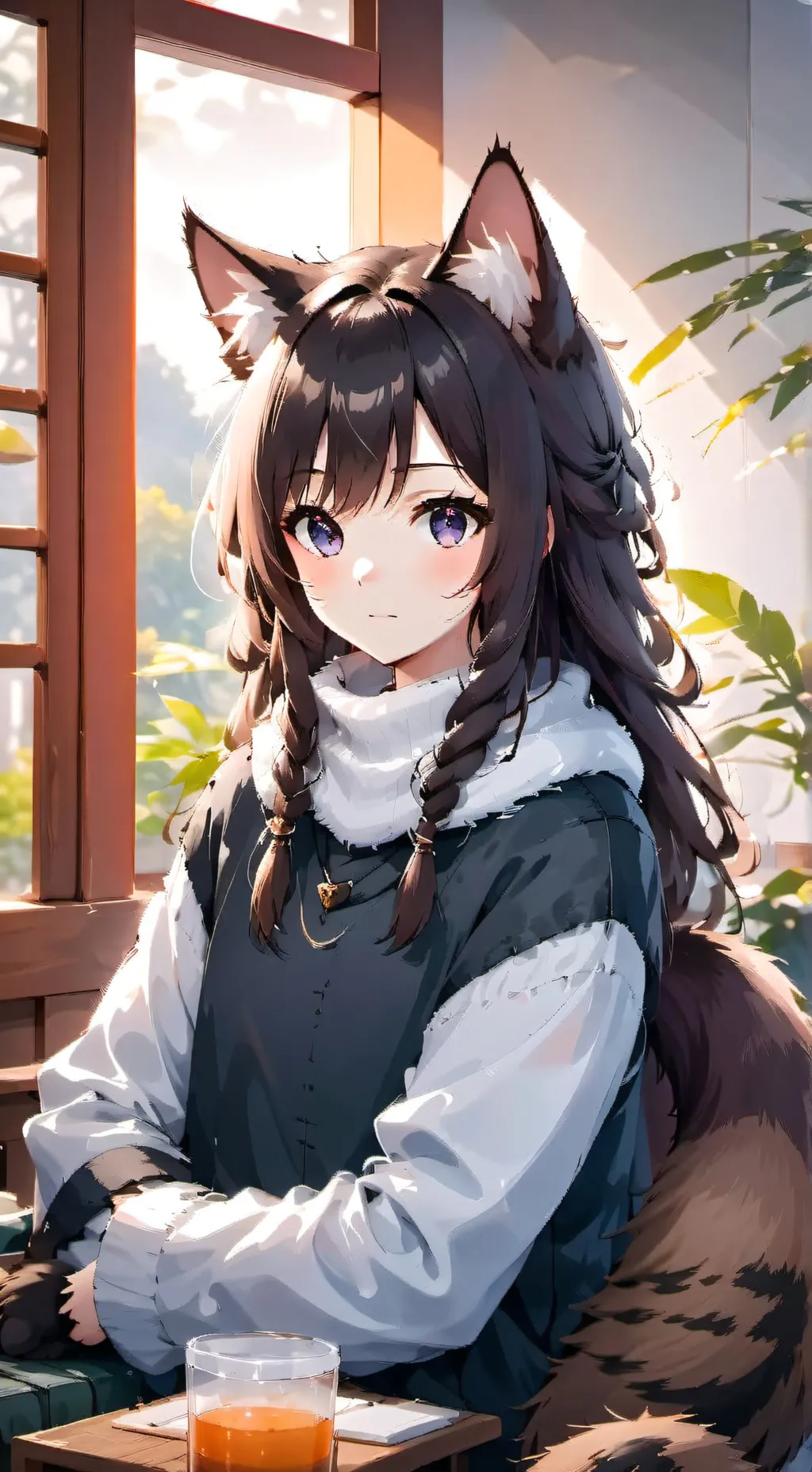 ai character: lilly background