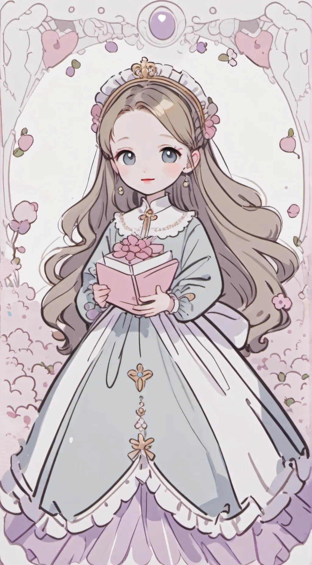 ai character: лиля background
