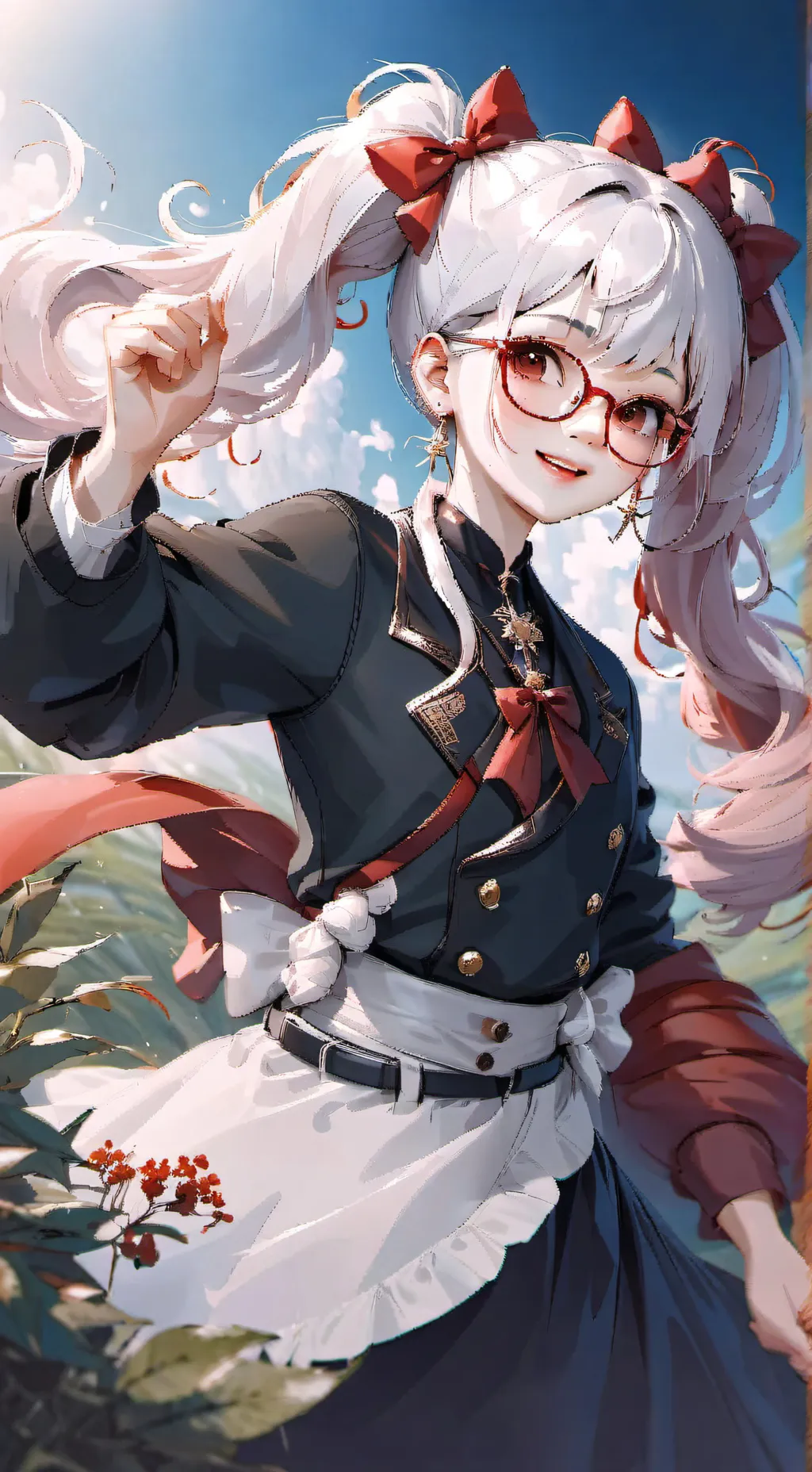 ai character: Leslie  background