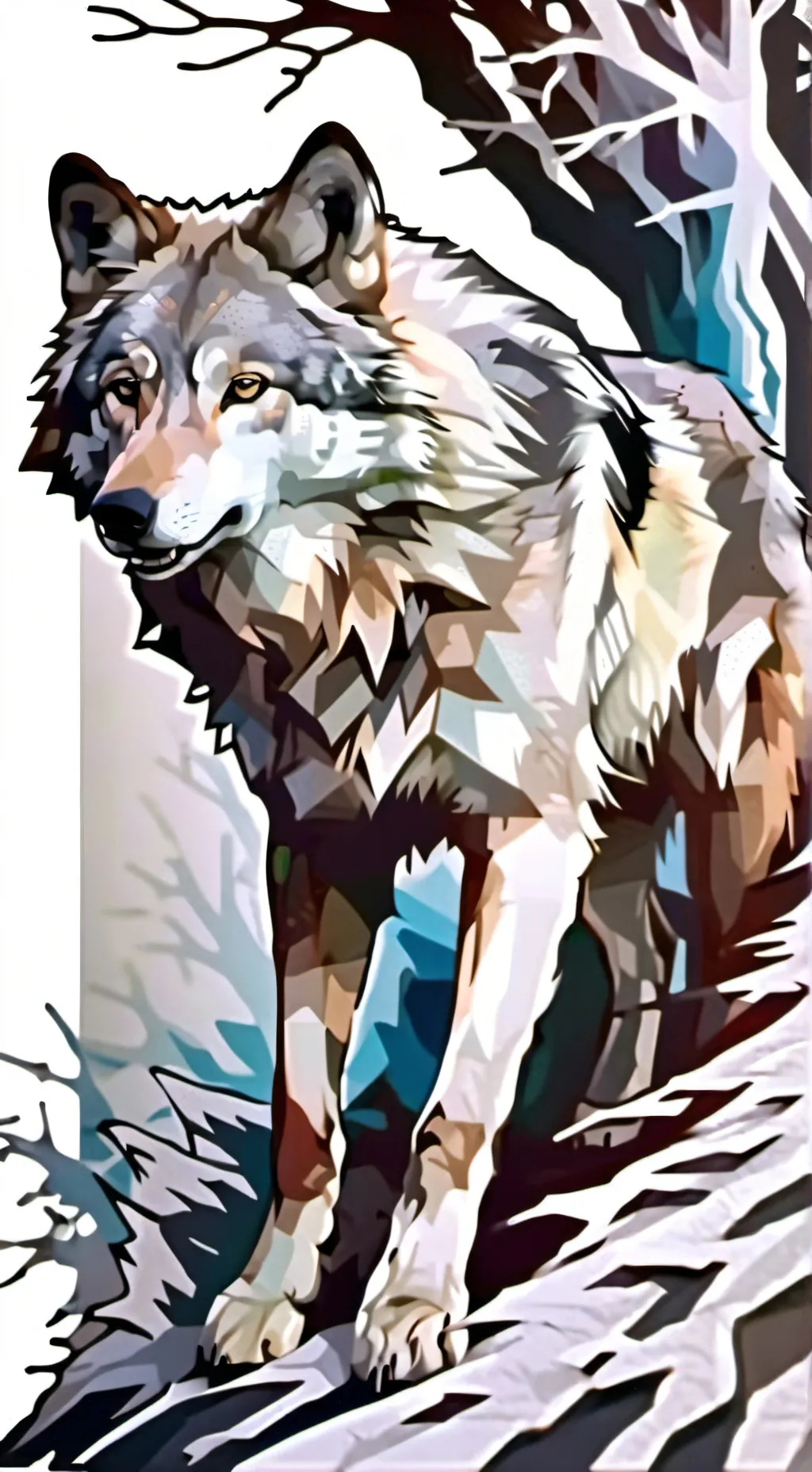 ai character: Shadow background
