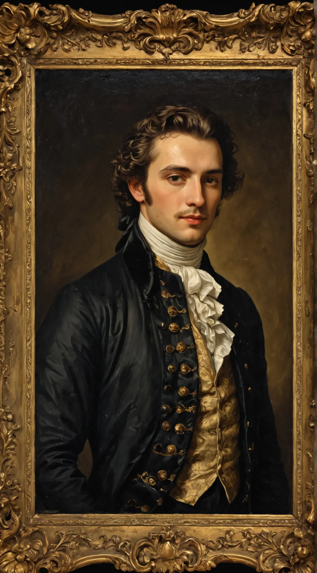 ai character: August Willoughby  background