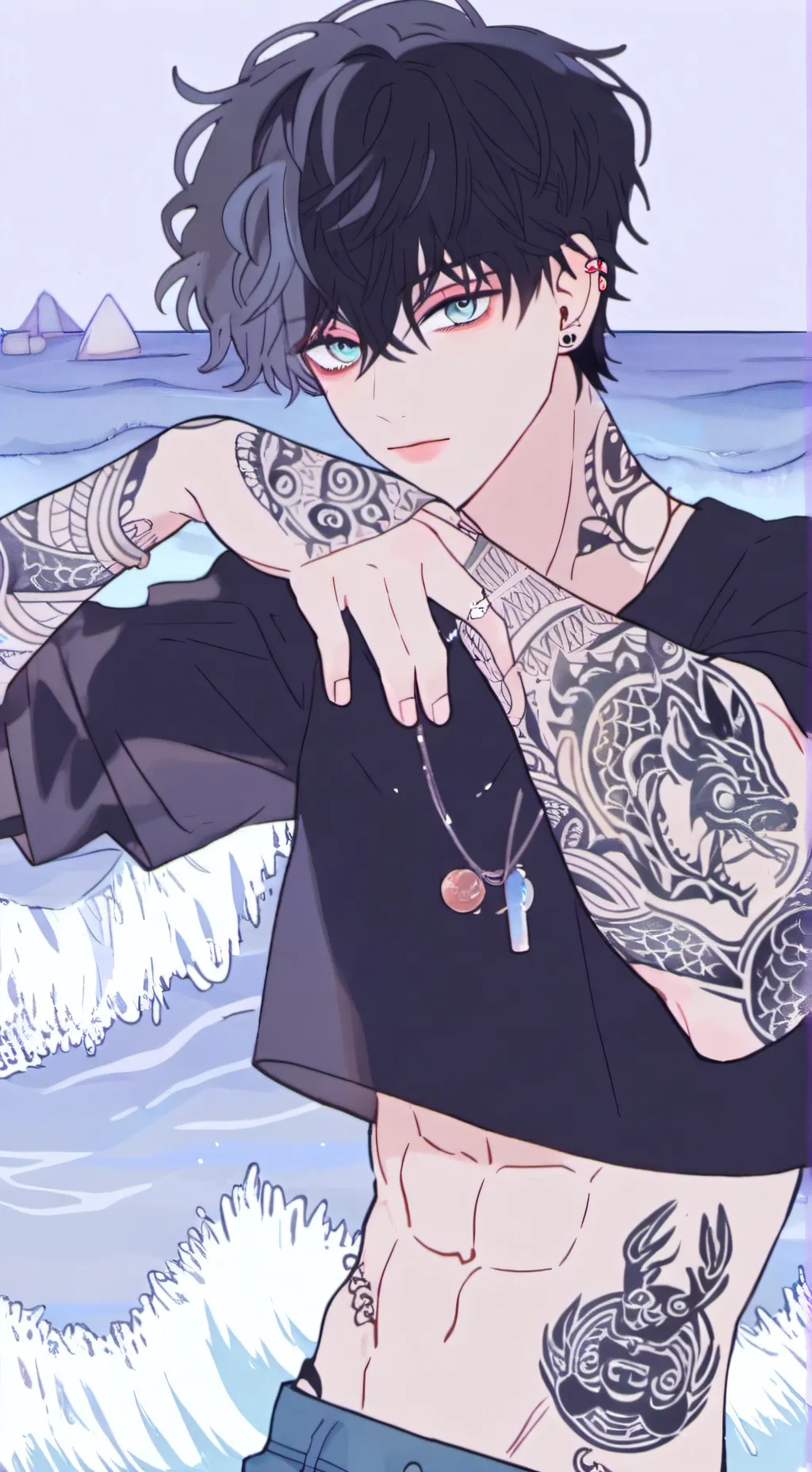ai character: leo background
