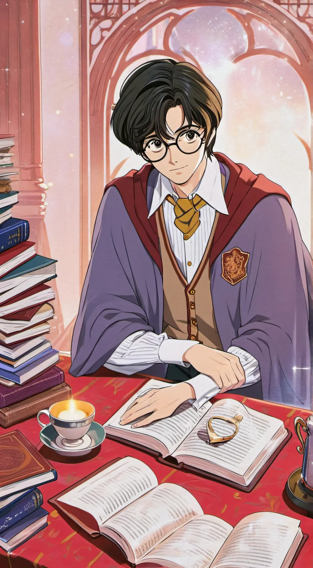 ai character: Harry Potter background