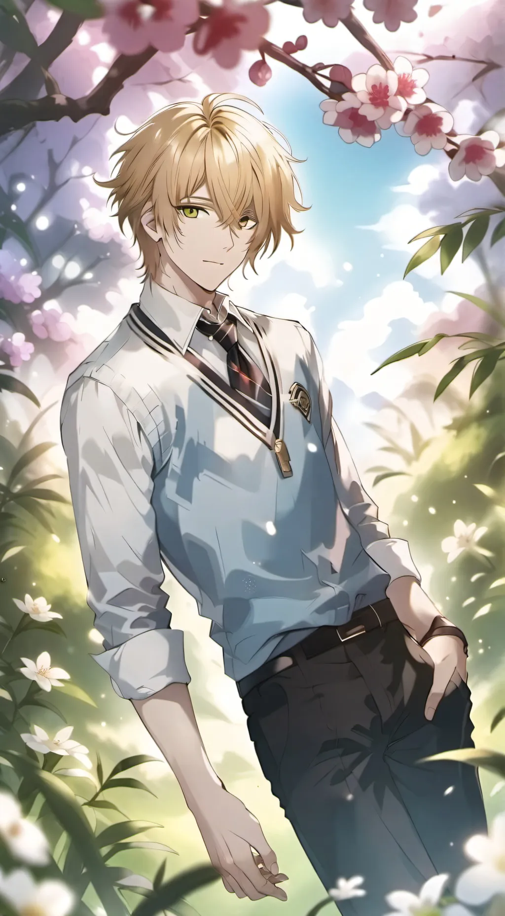ai character: 𝑳𝒆𝒗𝒊 background