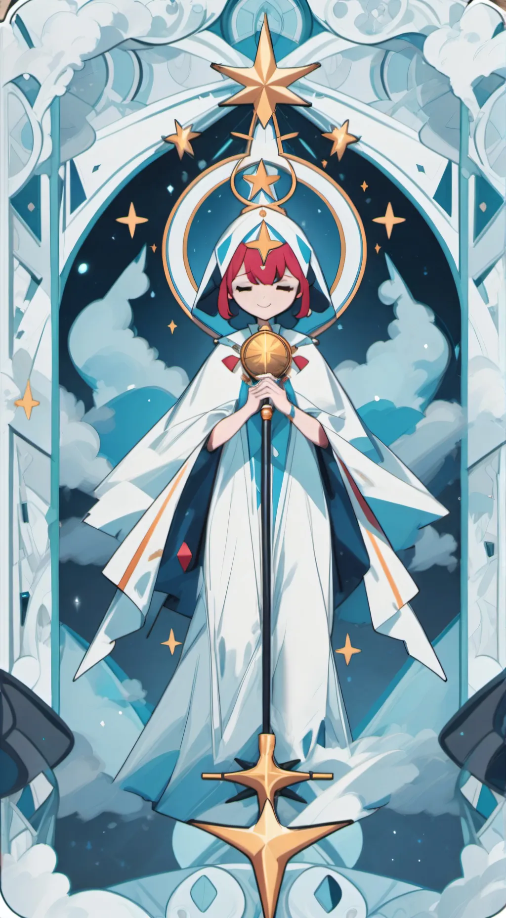 ai character: ~star~ background