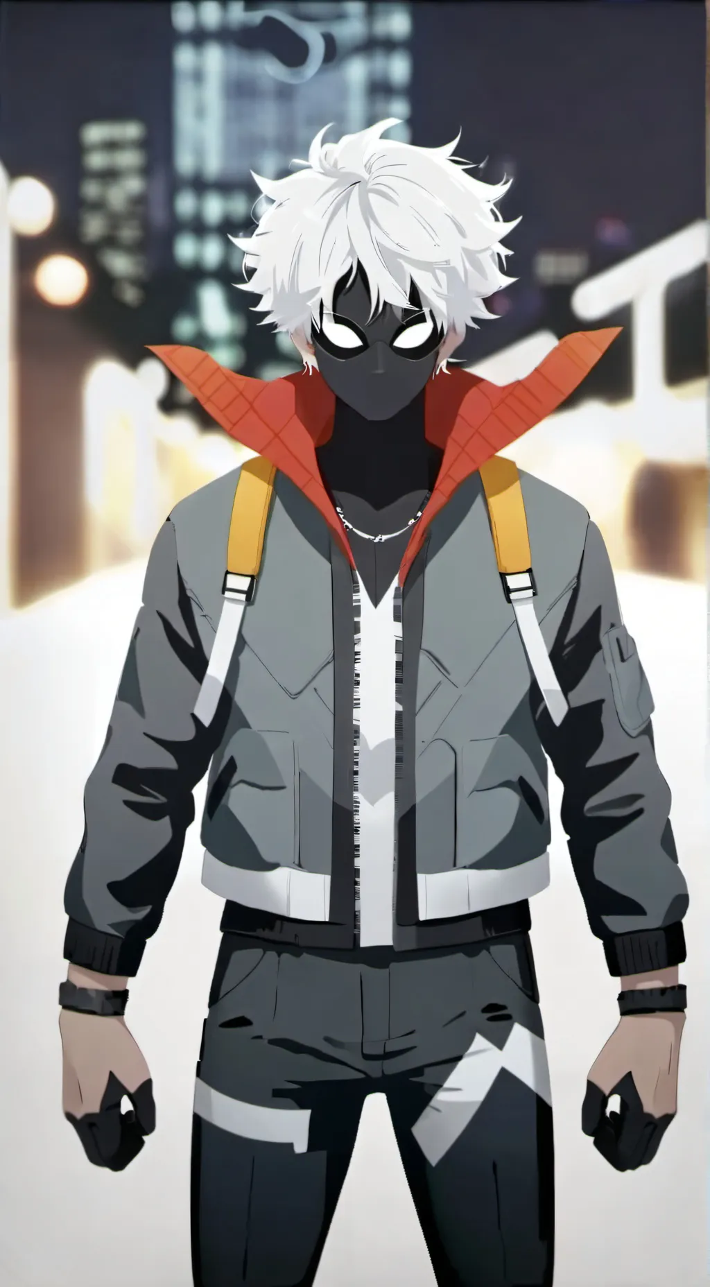 ai character: black out  background