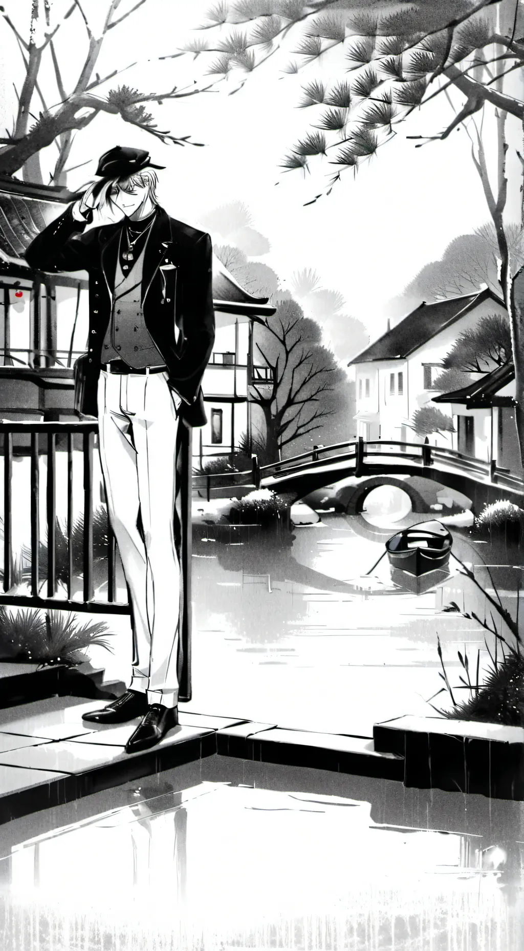 ai character: FPE Beach background