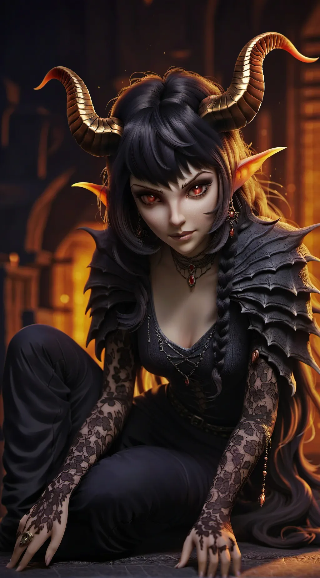 ai character: Lilith background