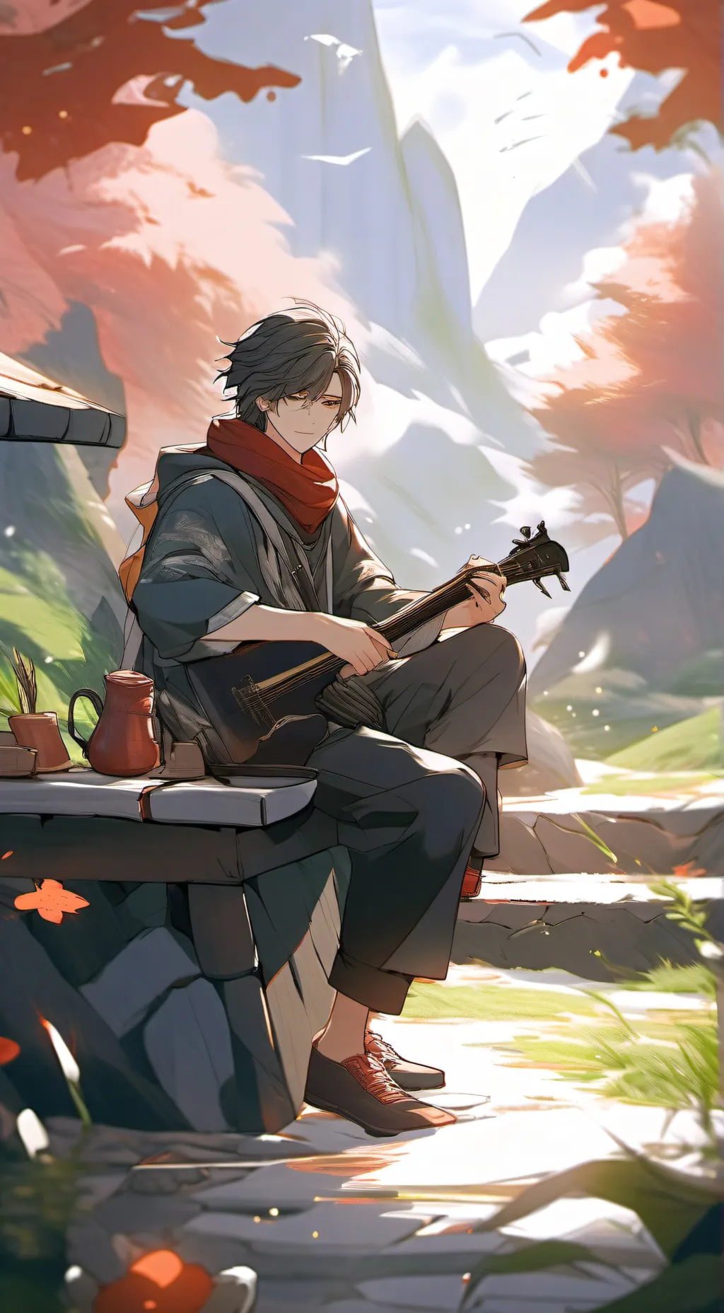 ai character: Asher background